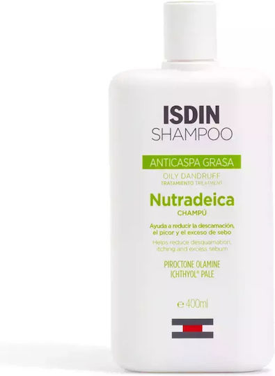 Isdin Nutradeica Fat Dandruff Shampoos gegen Schuppen 400ml