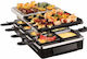 Russell Hobbs Επιτραπέζια Ηλεκτρική Ψησταριά Raclette Λείας και Αυλακωτής Πλάκας 1400W με Ρυθμιζόμενο Θερμοστάτη