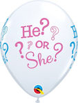 Σετ 6 Μπαλόνια Latex Αποκάλυψης Φύλου Μωρού