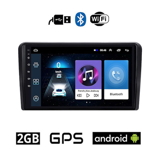Car Audio System for Suzuki Ignis 2003-2010 (Bluetooth/USB/WiFi/GPS/Apple-Carplay/Android-Auto) with Touch Screen 9"