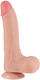 Lovetoy Sliding Дилдо с Топки и Вендуза Телесен...