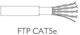 Panafan U/FTP (STP) Καλώδιο Δικτύου Ethernet χωρίς ακροδέκτες 1m Μαύρο