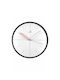 Justaminute 25cm Wall Clock Black