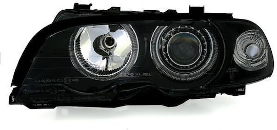 Depo Front Lights Angel Eyes for BMW E46 1999-2003 2pcs