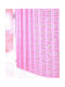 Duschvorhang Stoff 180x180cm Rosa