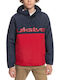 Tazawa Waterproof Kids Casual Short Coat with Hood Navy Blue