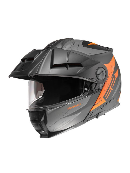 Schuberth E2 Explorer Orange Cască Moto Flip-Up...