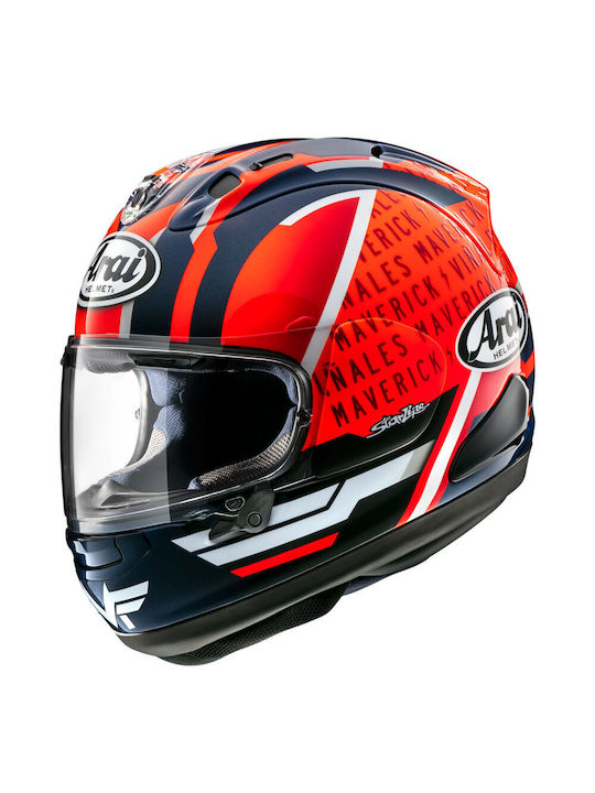 Arai RX-7V Evo Replica Maverick Vinales Κράνος Μηχανής Full Face ECE 22.06 1610gr με Pinlock