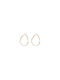 Guess Hoops I Did It Again Earrings Hoops made of Steel Gold Plated with Stones