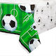 Unique Party Tablecover Football Plastic 213x137cm