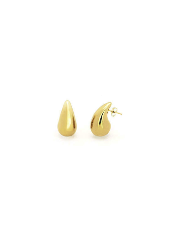 Earrings made of Steel Gold Plated