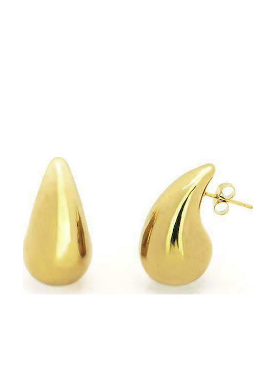 Earrings made of Steel Gold Plated