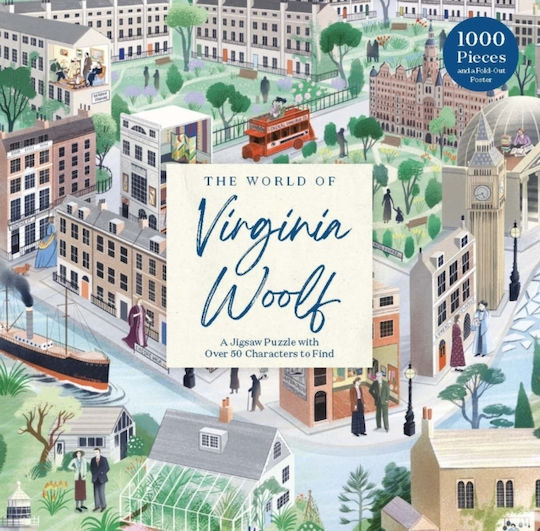 The World Of Virginia Woolf: A 1000-piece Jigsaw
