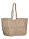Ble Resort Collection Ble Resort Collection Korbtasche Für Strand Strandtasche Gold