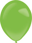 Set of 100 Balloons Latex Green 13cm