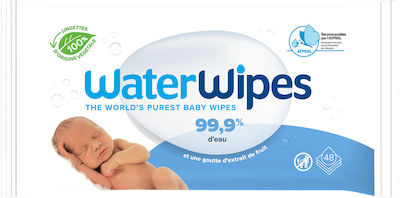 WaterWipes Plastic-Free Μωρομάντηλα 48τμχ