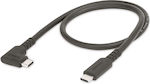 StarTech USB 2.0 Cable USB-C male - USB-C Μαύρο 0.5m (RUSB31CC50CMBR)