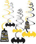 Amscan Hanging Ornament for Party Batman 6pcs