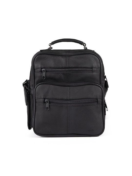 LKmoda Leather Men's Bag Shoulder / Crossbody Black