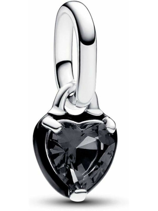 Pandora Charm Καρδιά Μαύρο
