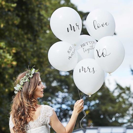 Balloon Marriage White