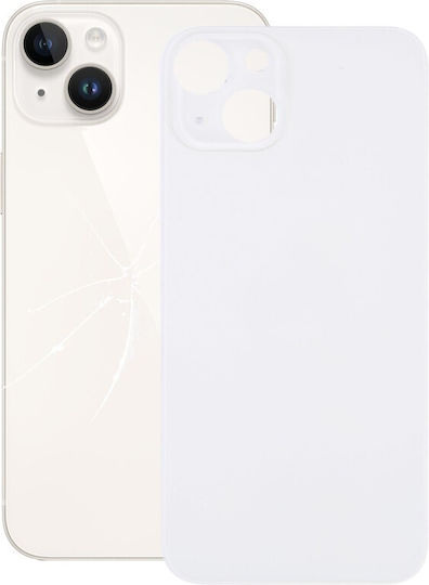 Κапак за замяна на батерията Бял за iPhone 14 Plus