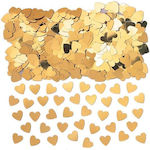 Hearts Confetti Gold