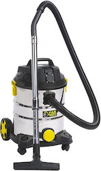 Far Tools Wet-Dry Vacuum for Dry Dust & Debris 1400W with Waste Container 25lt