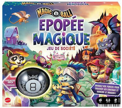 Mattel Joc de Masă Magic 8 Ball - Epopée Magique (FR) pentru 2-4 Jucători 7+ Ani (FR)