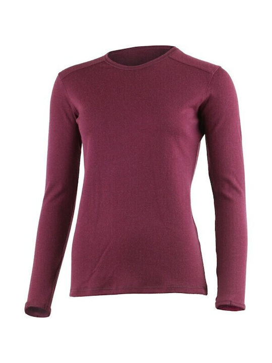 Lasting Bluza termica pentru femei cu maneci lungi Roz