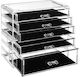 Songmics Songmics Kosmetikorganisator Mit 5 Schubladen Transparent 24x22x13.5cm