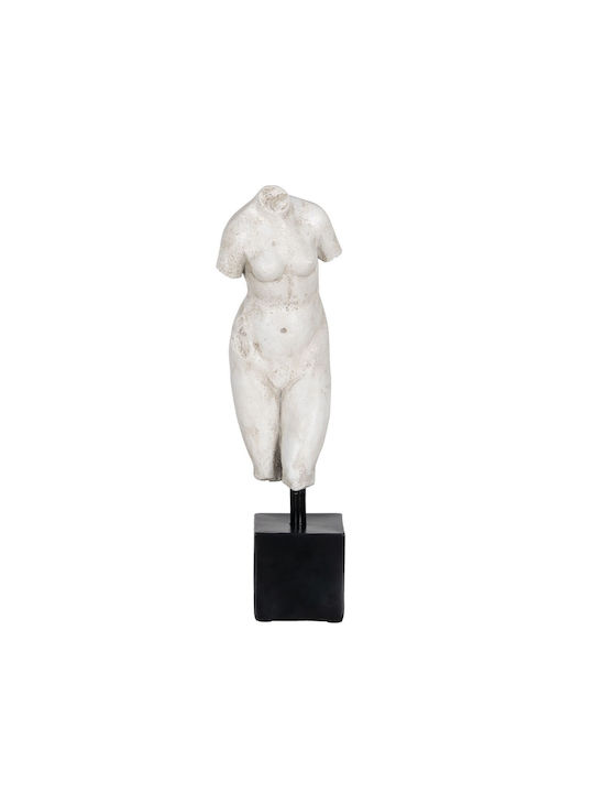 BigBuy Decorativă Bust din Polirășină 14x11x43cm 1buc