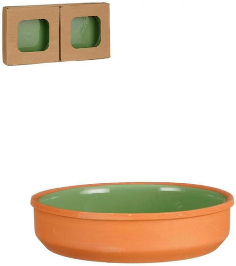 Atmosphera Salatschüssel Grün 16x16cm 1Stück
