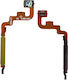 Flex Cable with Fingerprint in Gold color for XIAOMI REDMI NOTE 11, REDMI NOTE 11S.