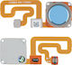 Flex Cable with Fingerprint in Blue color for Xiaomi Redmi 6