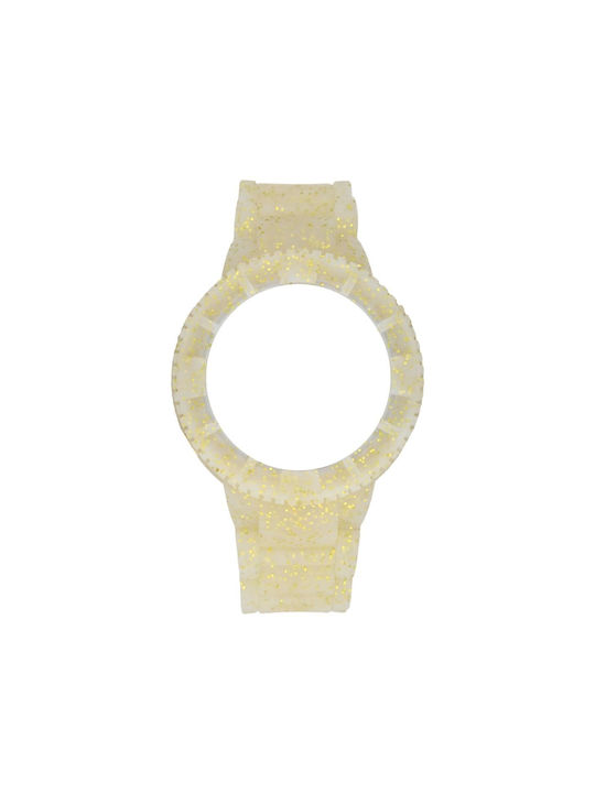 WATX & CO Gummi-Armband Beige