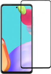 Full Face Tempered Glass Black Compatible With Samsung Galaxy A52 Galaxy A52s