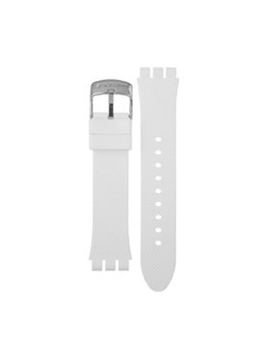 Swatch Rubber Strap White