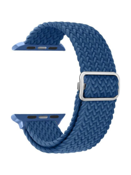 Ksix Λουράκι Υφασμάτινο Μπλε (Apple Watch 44/45/46mm/Ultra 49mm)