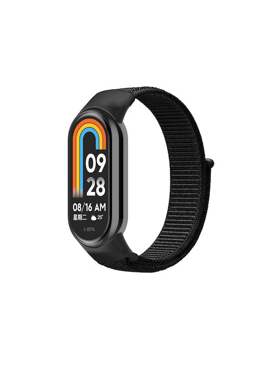 Loop Strap Fabric Black (Smart Band 8 / Smart Band 9)