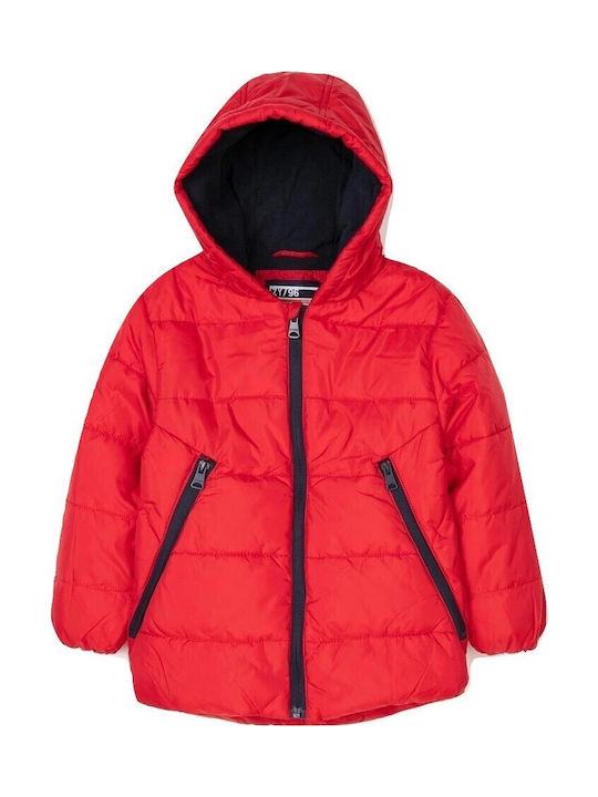Zippy Kids Casual Jacket with Lining Red