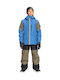 Quiksilver Waterproof Kids Casual Jacket with Lining & Hood Blue