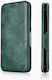 Techsuit Wallet Synthetic Leather Green (Samsung Galaxy S24 Plus)