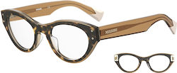 Missoni Damenbrillengestell aus Acetat in Braun...