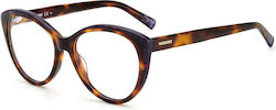 Missoni Damen Acetat Brillengestell Braun MIS 0...