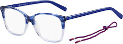 Missoni Damen Acetat Brillengestell Blau MMI 00...