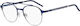 Boss Men's Metal Prescription Eyeglass Frame Blue HG-1156-KU0