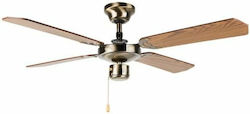 Orbegozo Ceiling Fan 105cm Brown