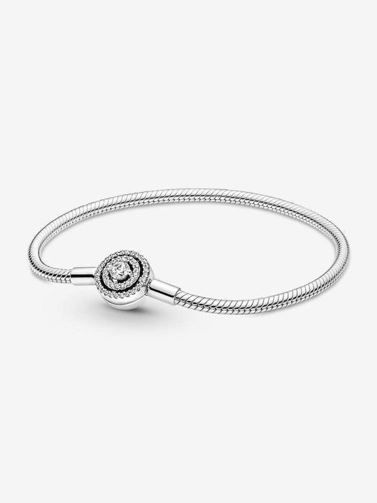 Pandora Armband Kette mit Design mit Steinen mit Zirkonia