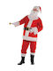 Adult Christmas Santa Claus Costume Red